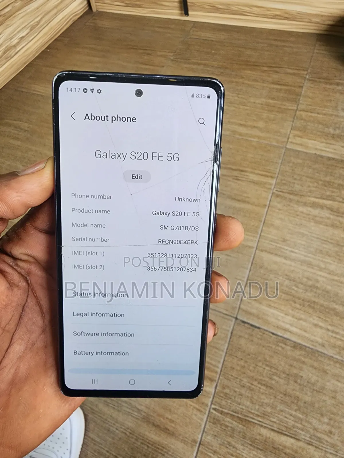 Samsung Galaxy S20 FE 128 GB Blue