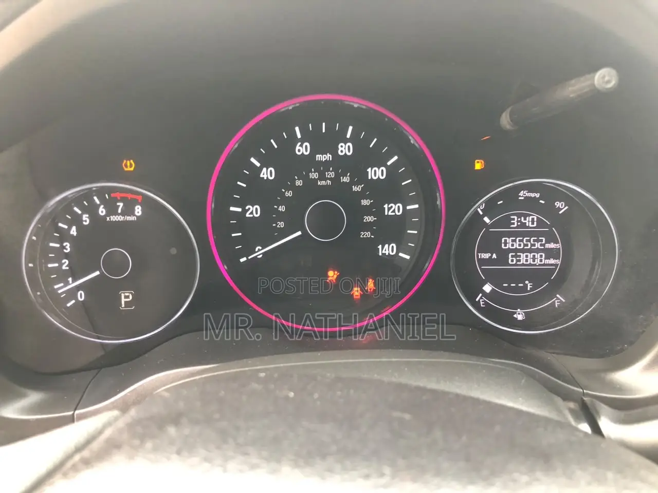 Honda HR-V 4dr SUV (1.5L 4cyl CVT) 2016 Red