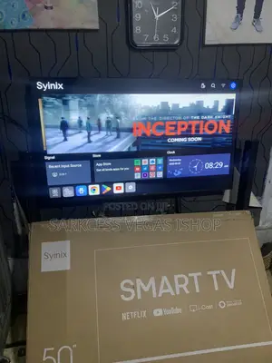 One Month Used Synix 50inces TV