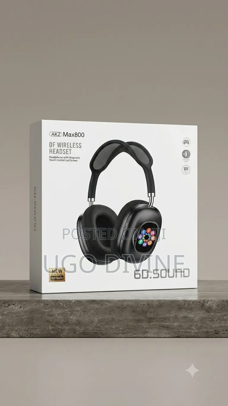 Headset Akz Max 800