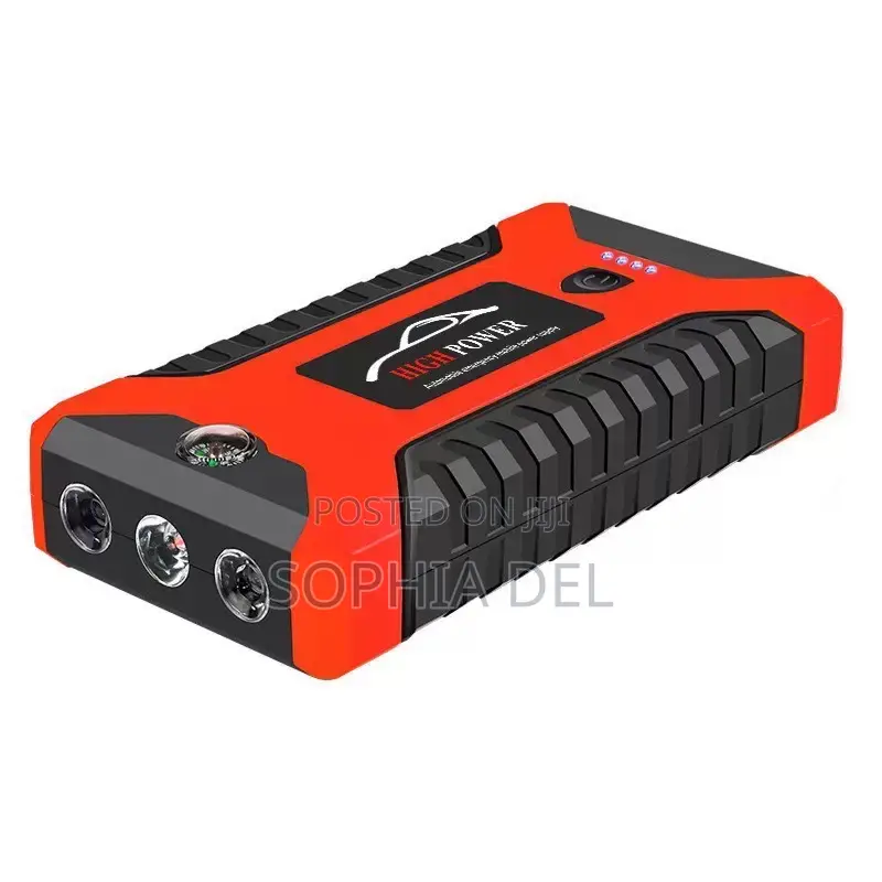 High-Power 12V Multi-Function Car Jump Starter With Air Compressor