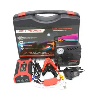 High-Power 12V Multi-Function Car Jump Starter With Air Compressor