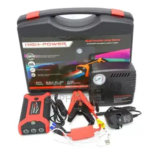 High-Power 12V Multi-Function Car Jump Starter With Air Compressor