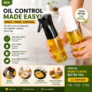 Glass Oil Jar