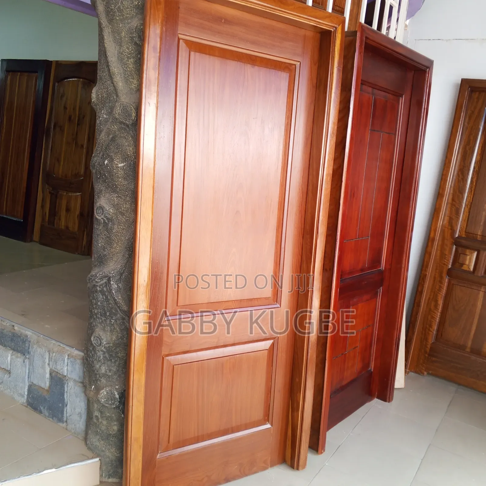 Buy Ready Fixed Wooden Doors With Architraves Very Strong No Rusting
