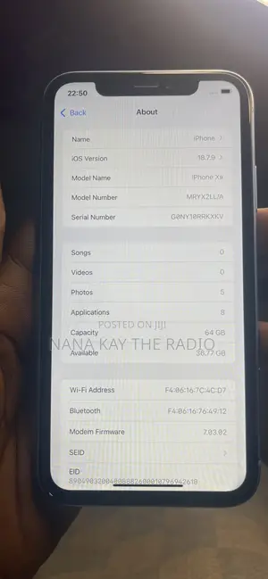 Apple iPhone XR 64 GB Blue