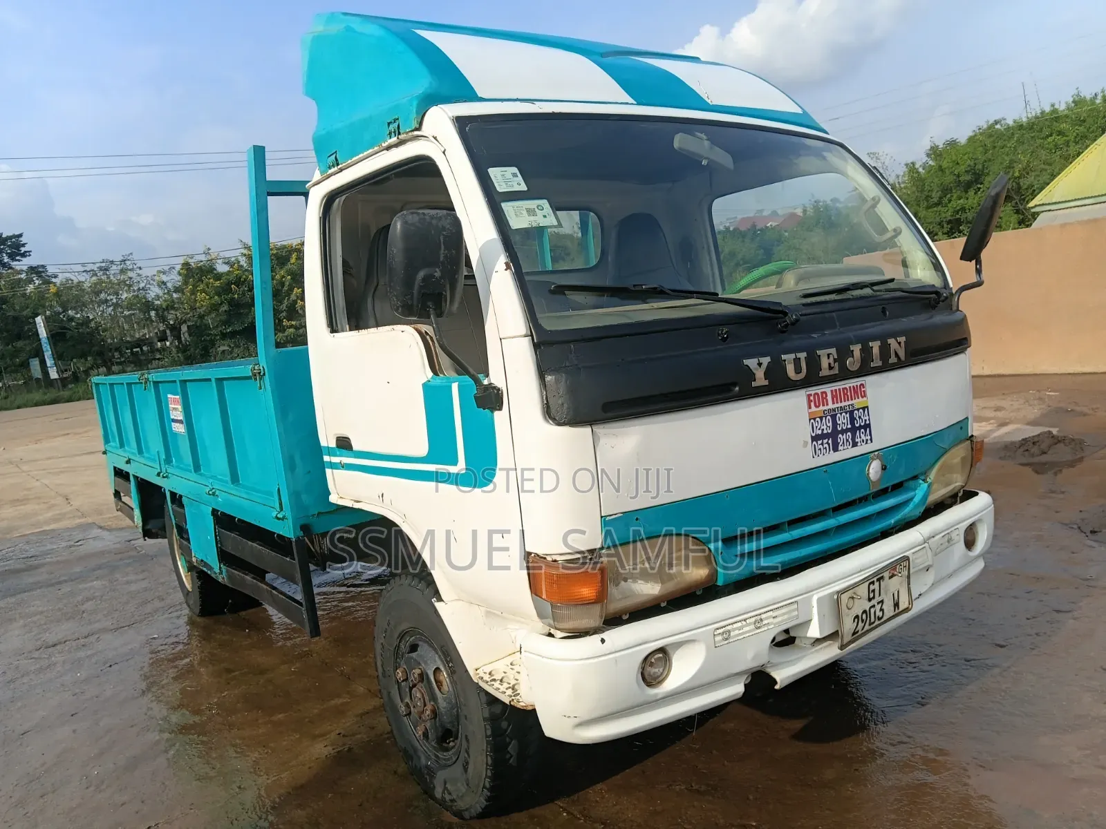 Yuejin Truck 2009 Blue