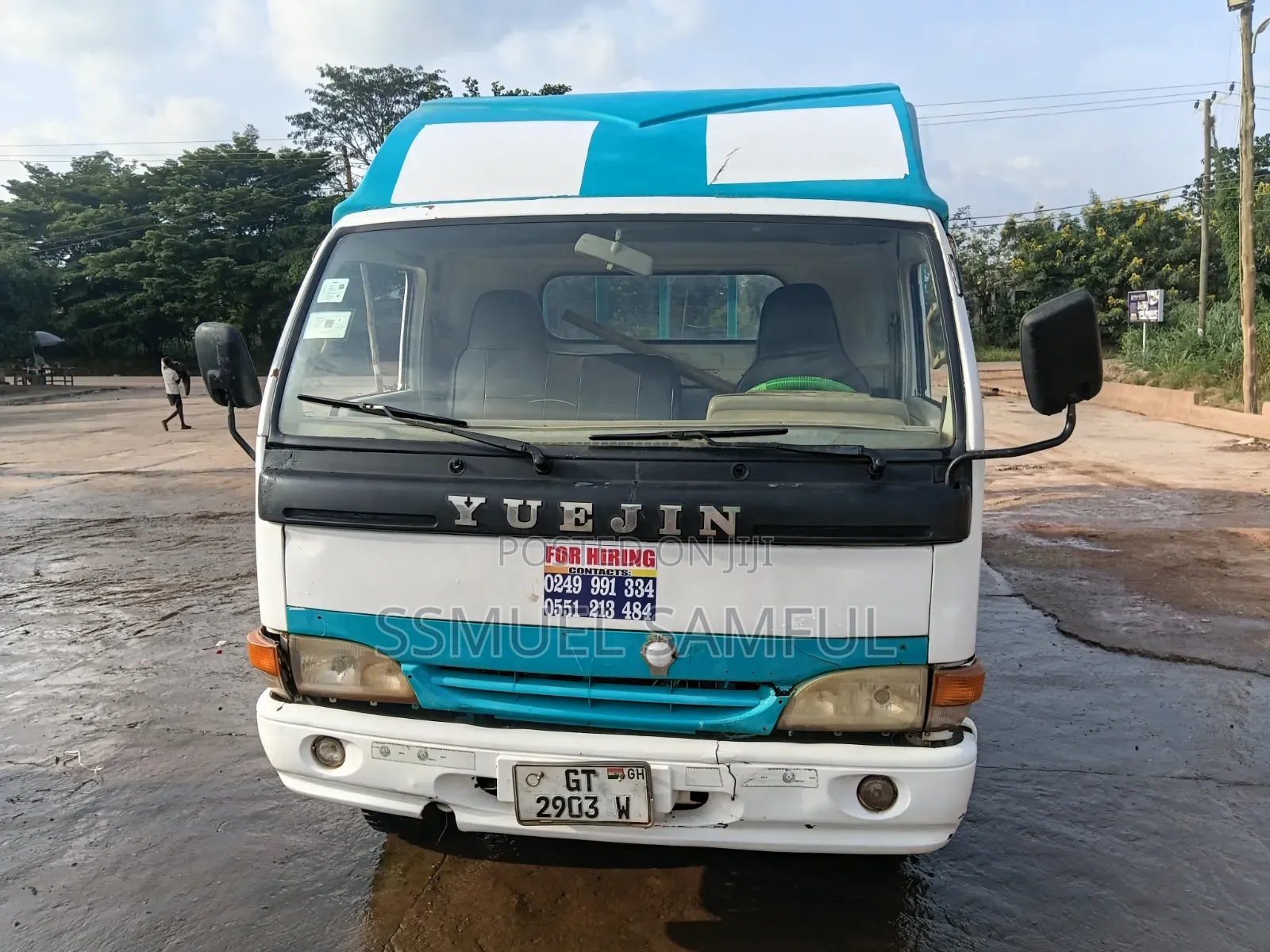 Yuejin Truck 2009 Blue