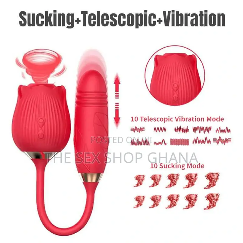Rose Vibrator Sex Toy