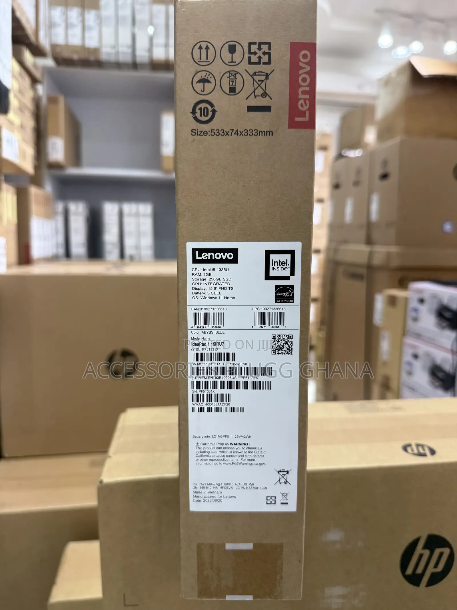 New Laptop Lenovo IdeaPad 1 8GB Intel Core i5 SSD 256GB