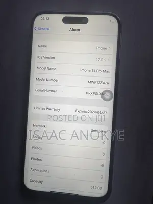Apple iPhone 15 Pro Max 512 GB White