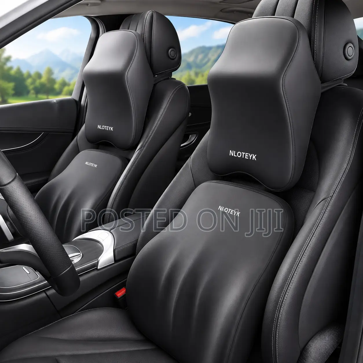 Neck,Head and Waist Rest for All Cars