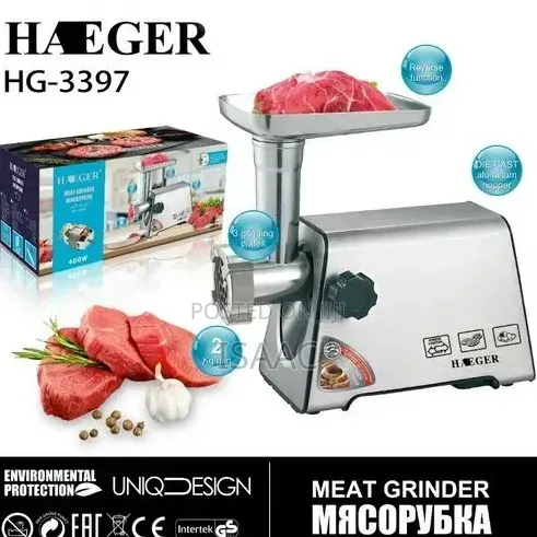 Multi-Functional Electric Home Stainless Steel Meat Grinder
