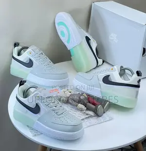 Nike Air Force 1 React "Photon Dust / Mint Foam"