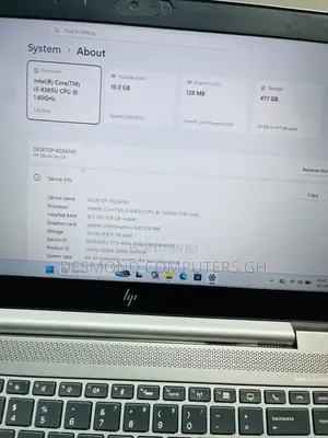 Laptop HP ZBook 14u G6 16GB Intel Core i5 SSD 512GB