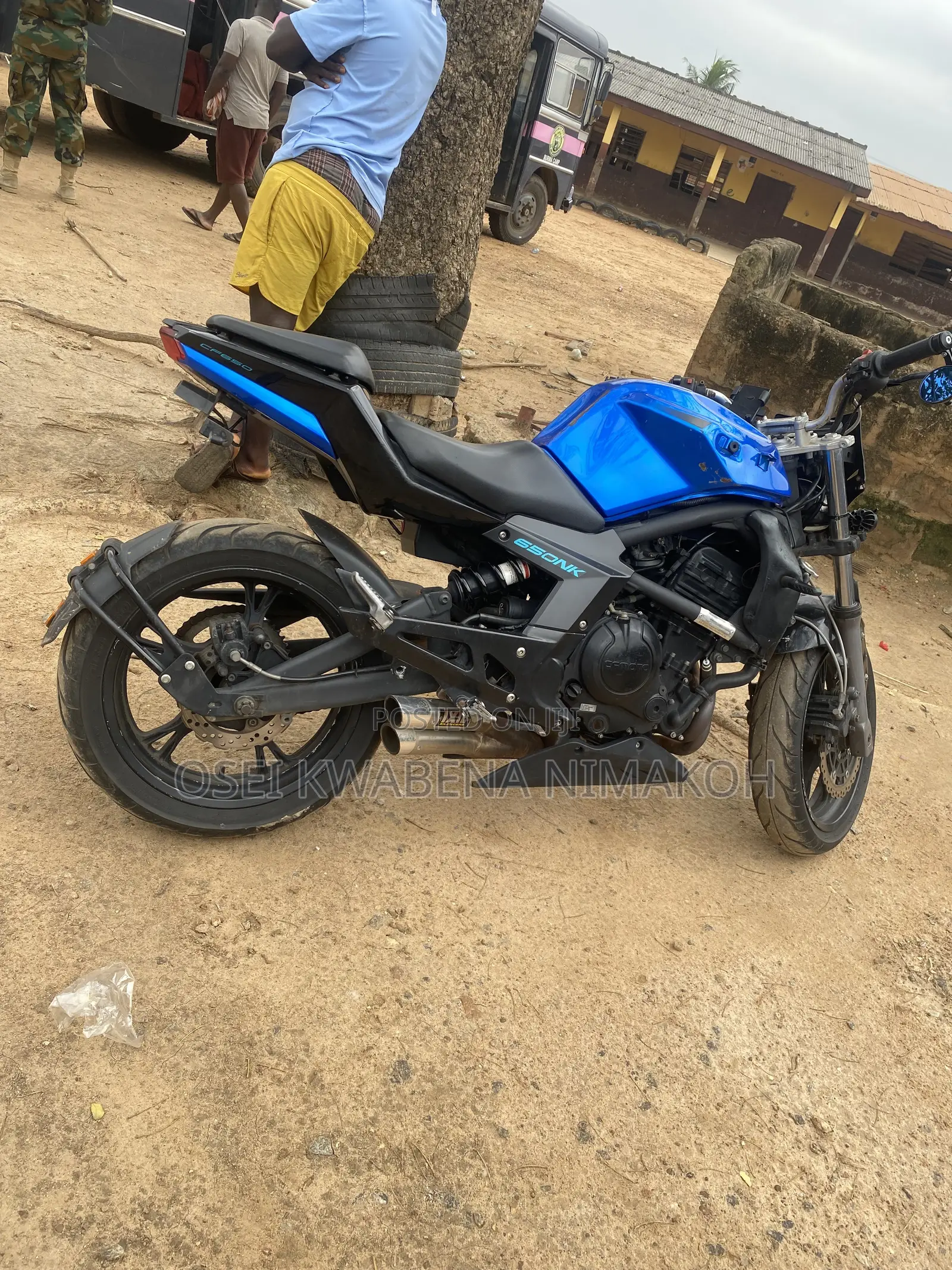 CFMoto 650NK TT 2018 Blue