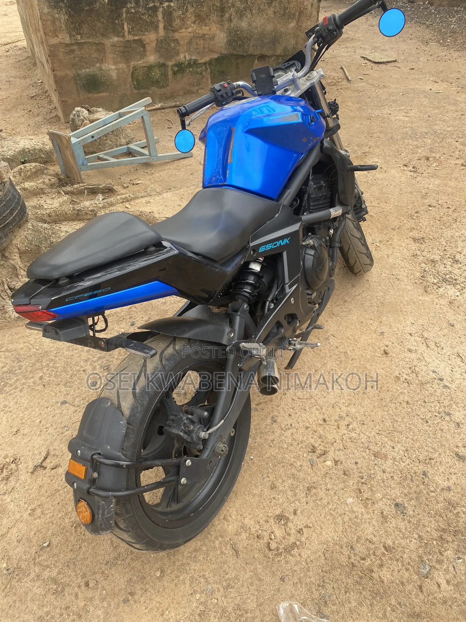 CFMoto 650NK TT 2018 Blue