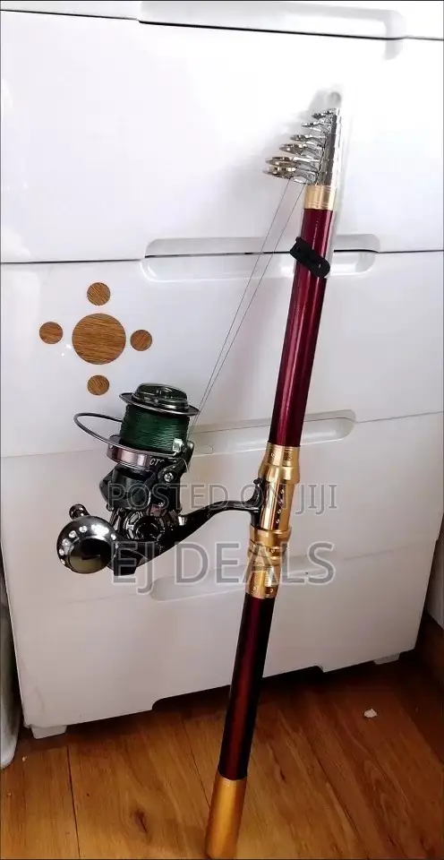 Professional Telescopic Fishing Rod 12 Ft With Complete Accessories