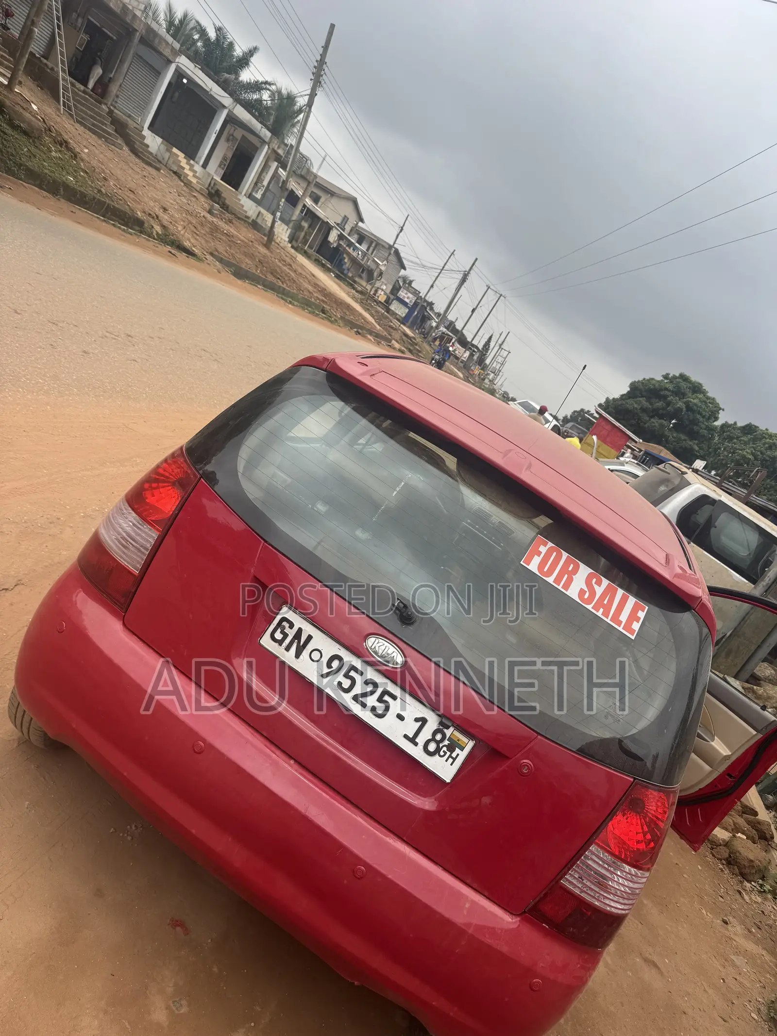 Kia Morning 2008 Red