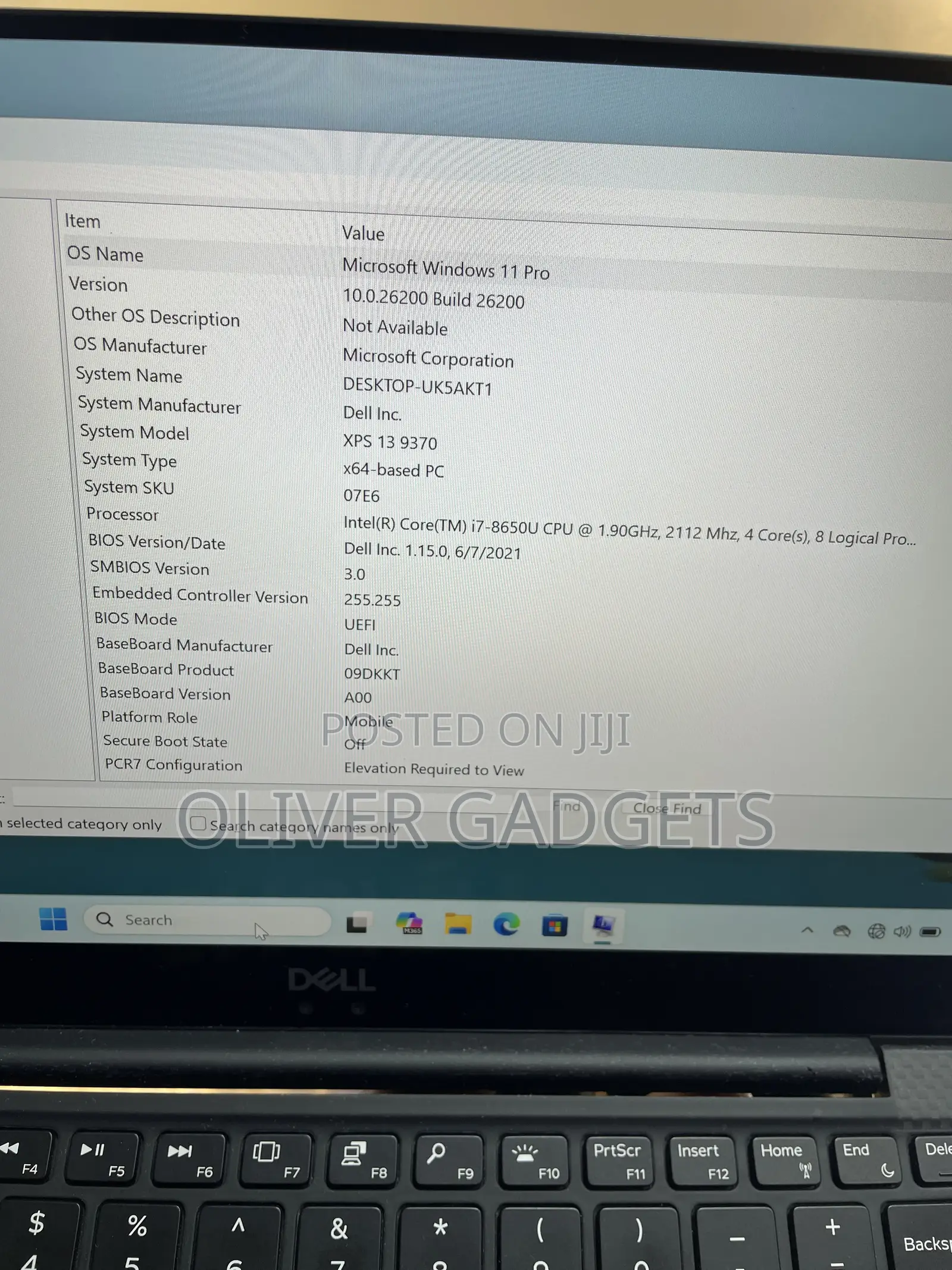 Laptop Dell XPS 13 16GB Intel Core i7 SSD 512GB