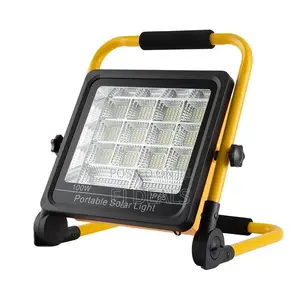 Rechargeable WorkLight 50W With Solar and Power Bank Different Modes