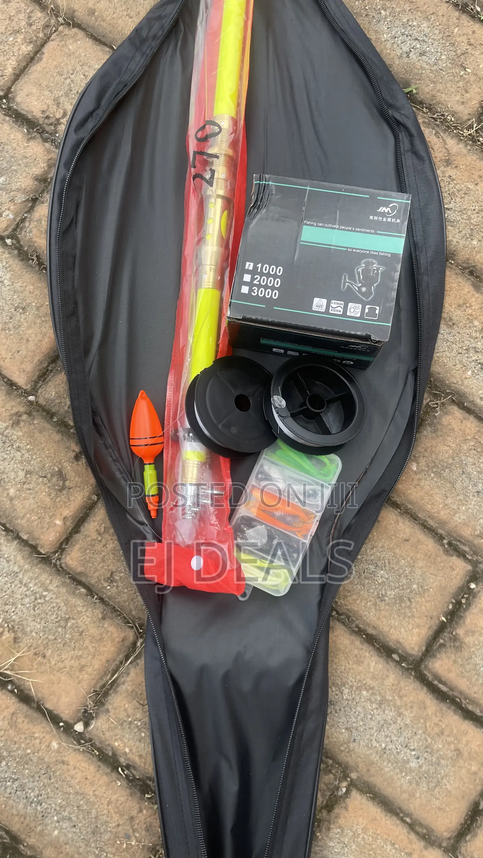 Metal Fishing Rod Combo Set 2.7m