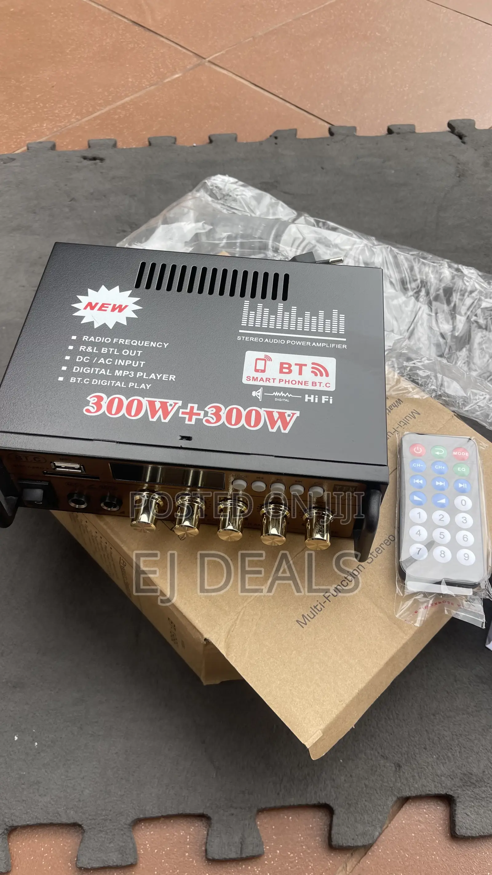 Mini Digital Sound Amplifier With Bluetooth,Aux,USB,Radio More