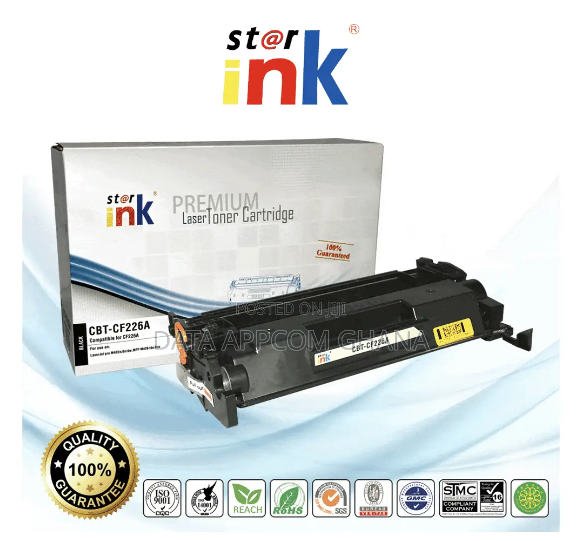 StarInk Toner C-Cf226a/3.-Bk-Ww (26A Black)