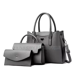 3pcs Coffee Ladies Handbag Set – Stylish HandBag ,Shoulder Bag Purse