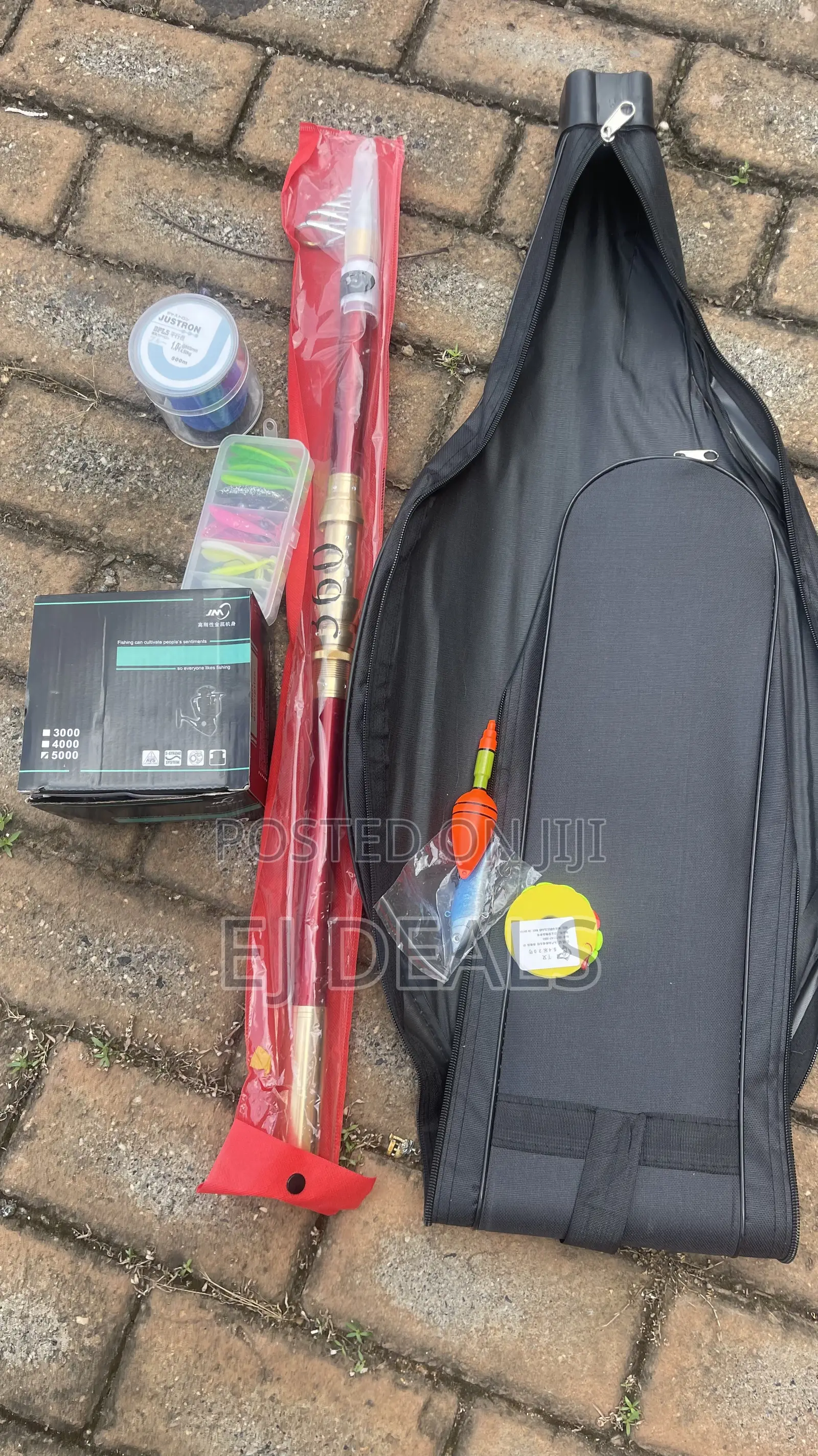 Metal Sea Fishing Rod Full Kit 12Ft Professional Level