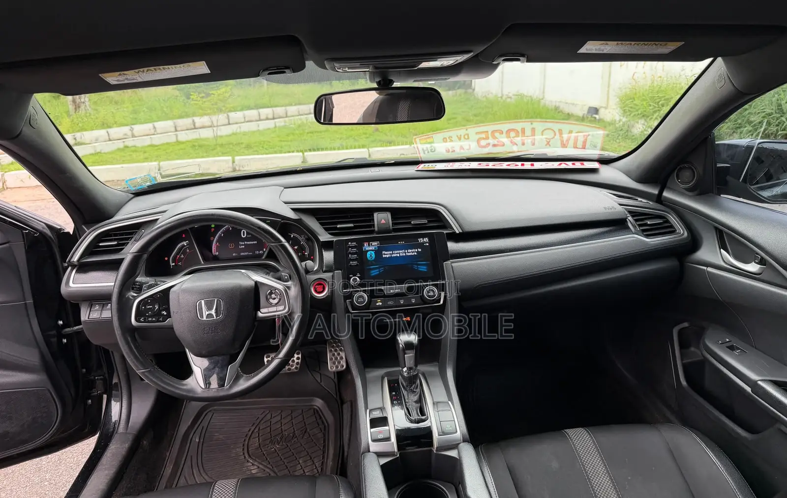 Honda Civic Sport Sedan 2020 Black