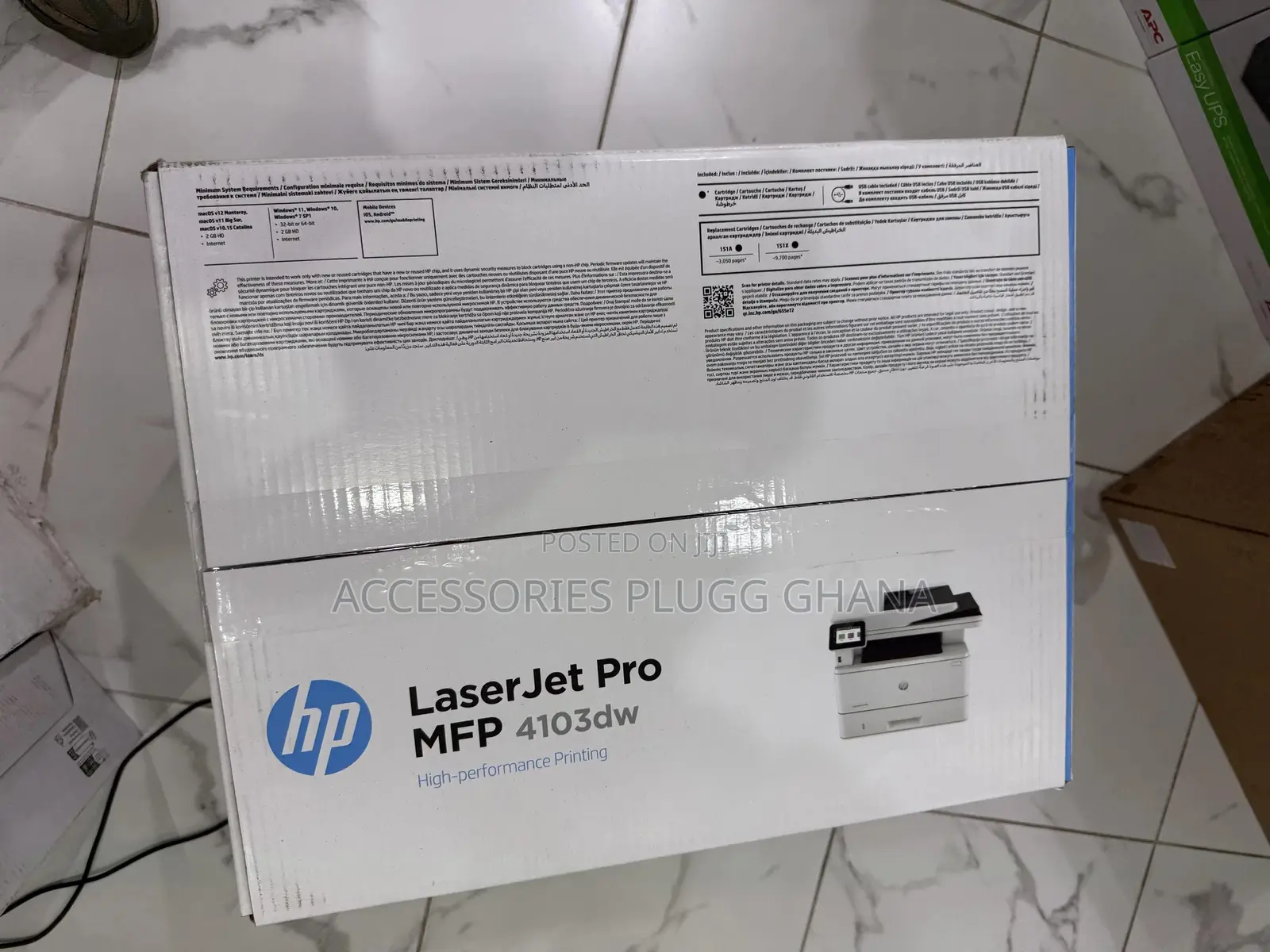 HP Laser Jet Pro MFP 4103dw