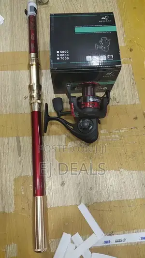 Complete Fishing Rod With Accessories