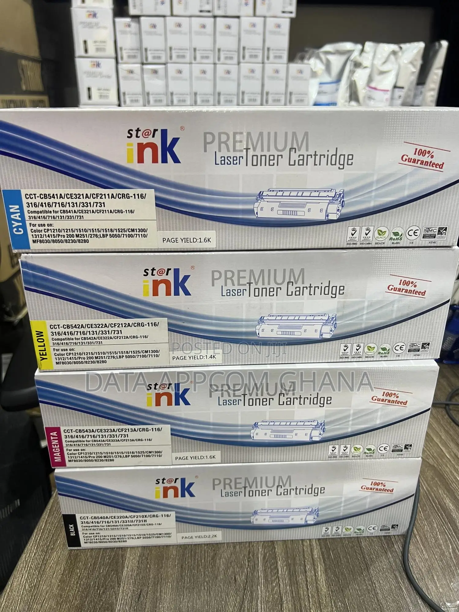 Star Ink Toner CCT-CB543A/CE323A/CF213A/CRG-116/316/416/716/131