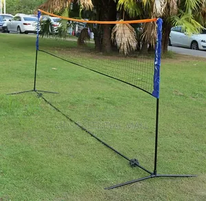 Foldable Volleyball or Long Tennis Net and Stand