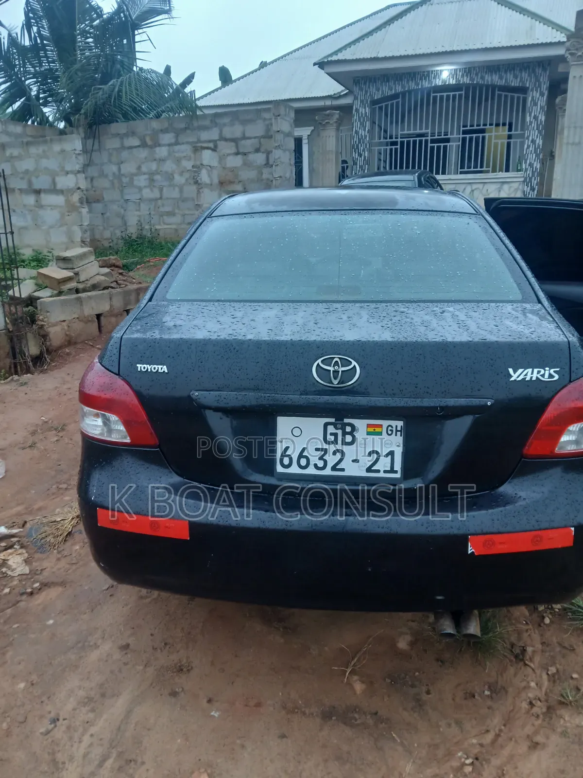 Toyota Yaris 2010 Black