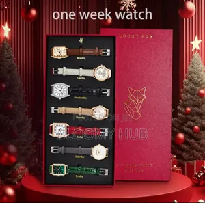 Lucky Fox "One Week Watch" Gift Box Set
