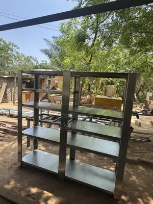 Stainless Standing Shelves