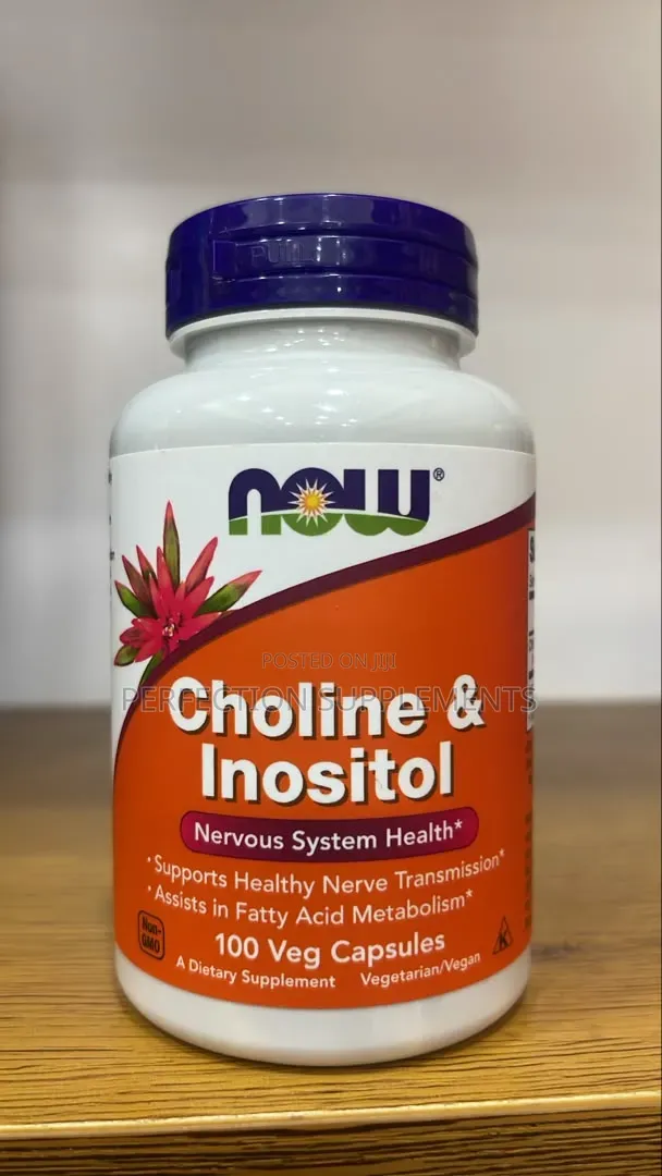Choline Inositol Veg Capsules
Nervous System Health*