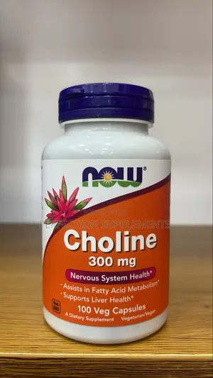 Choline 300 Mg Veg Capsules Nervous System Health*