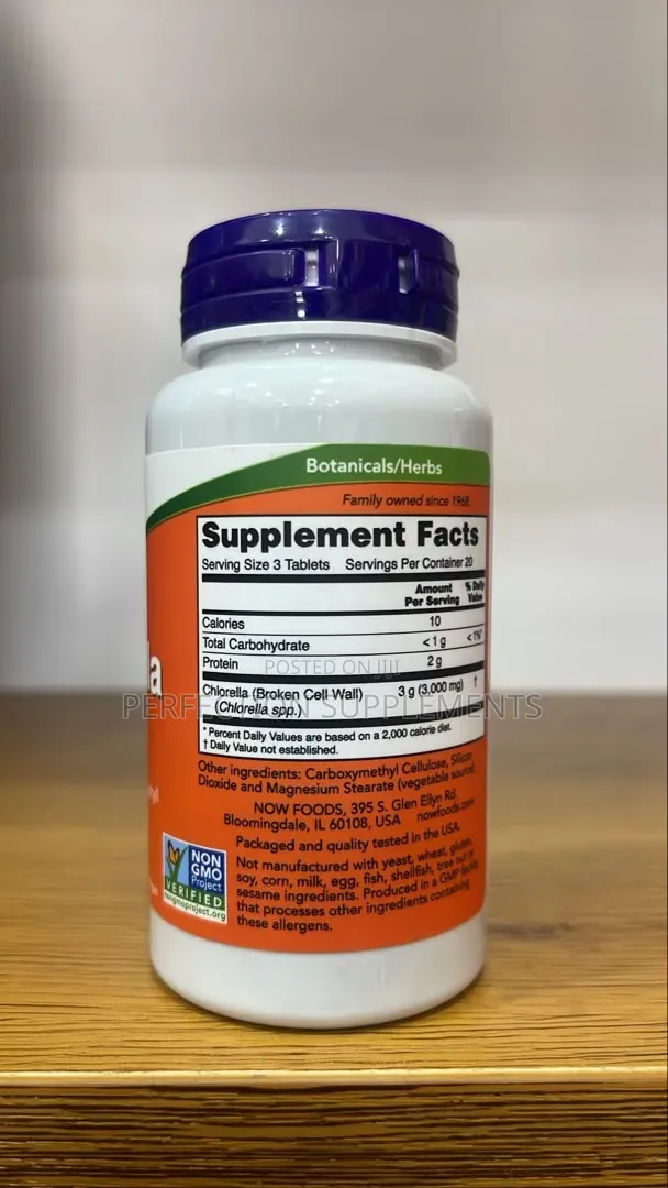 Chlorella 1000 Mg Tablets Super Green