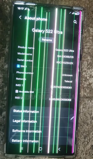 Samsung Galaxy S22 Ultra 128 GB Black
