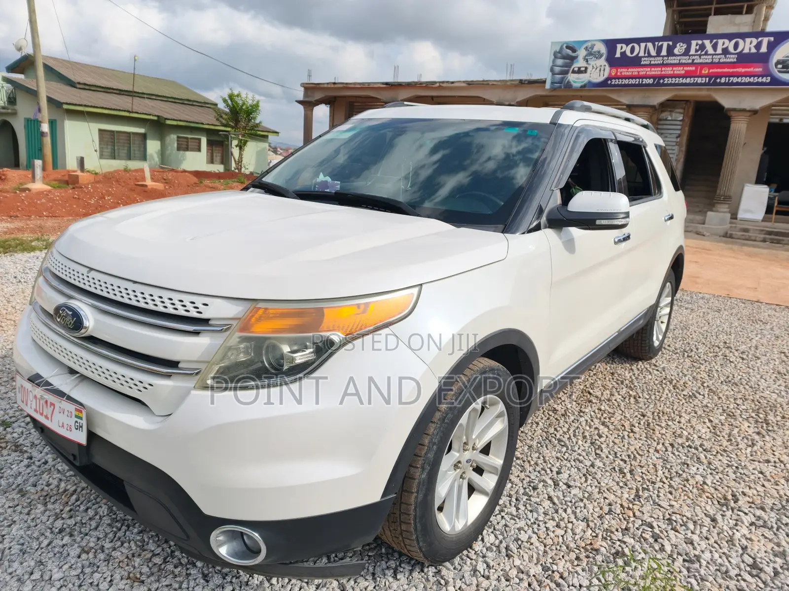 Ford Explorer EcoBoost FWD (2.0L 4cyl) 2014 White