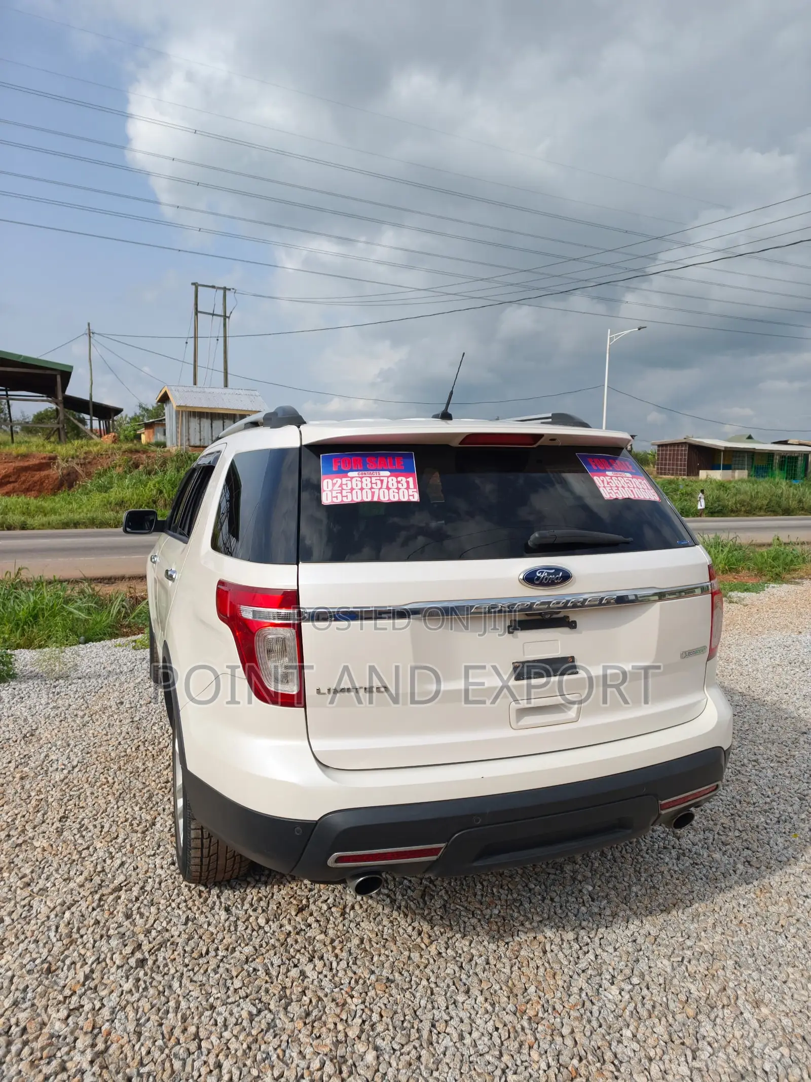 Ford Explorer EcoBoost FWD (2.0L 4cyl) 2014 White