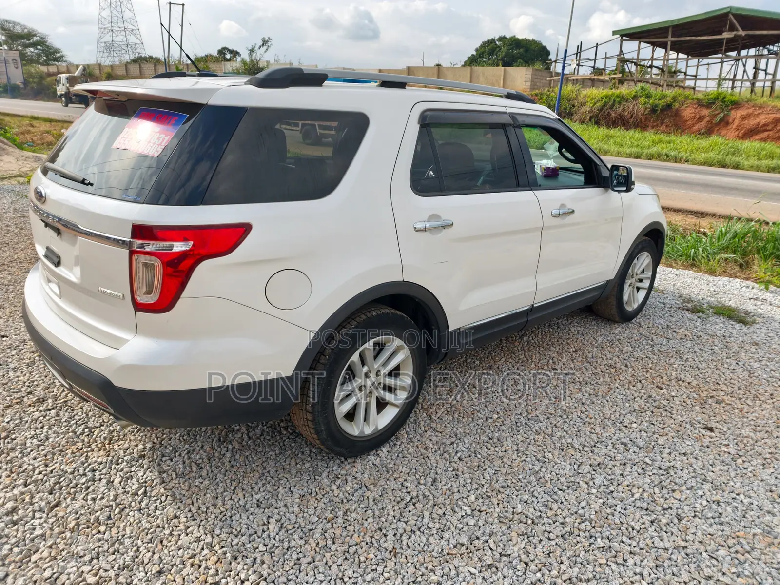 Ford Explorer EcoBoost FWD (2.0L 4cyl) 2014 White