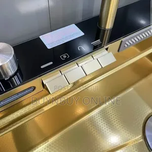 Gold 304 Stainless Steel Honeycomb Multifunctional Luxury Kitchen Sink