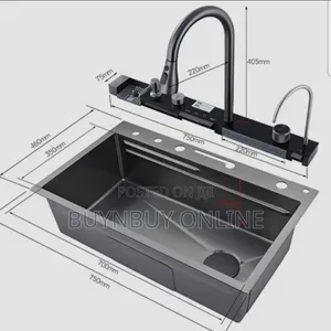 Gold 304 Stainless Steel Honeycomb Multifunctional Luxury Kitchen Sink