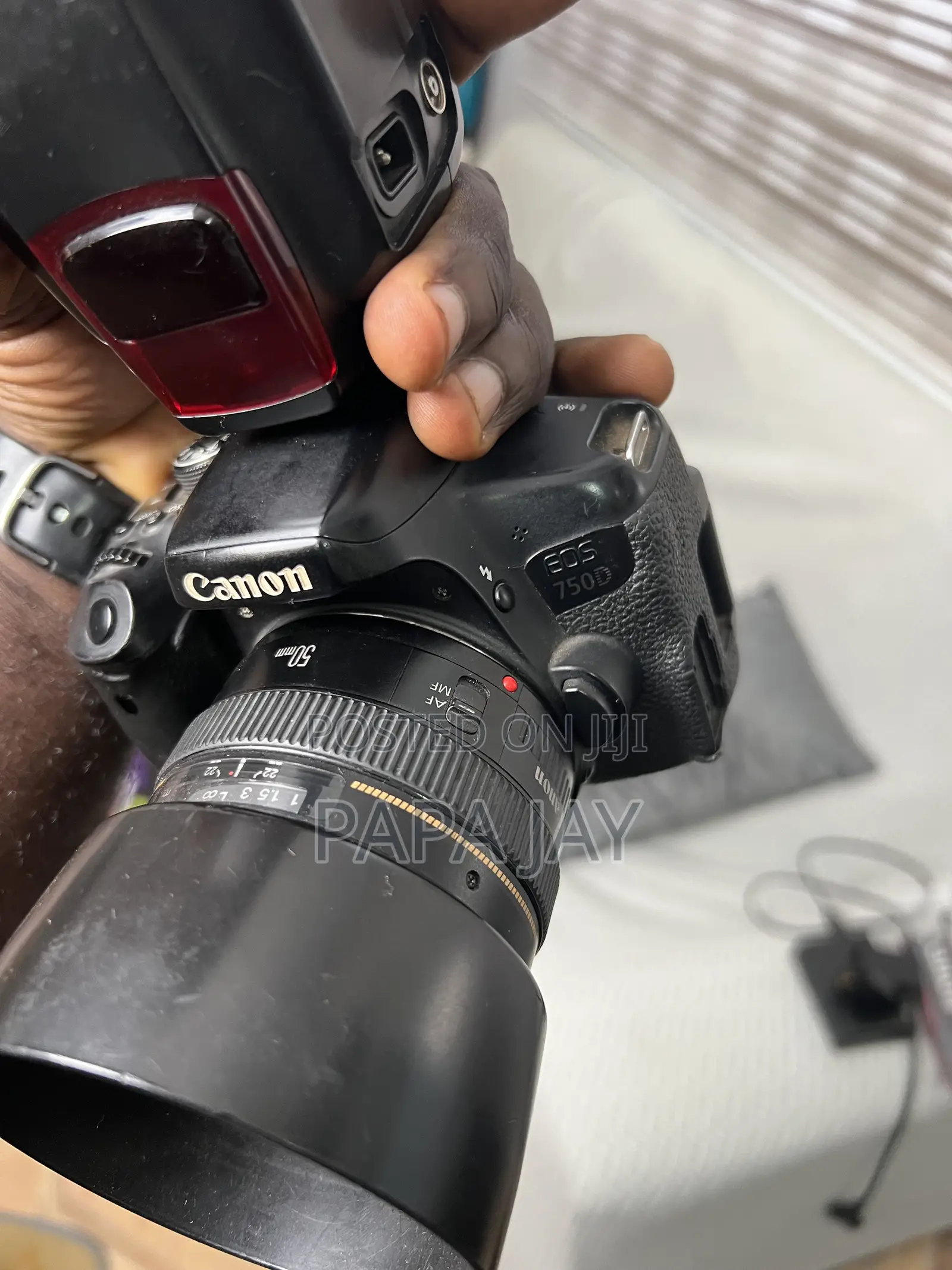 Canon 750d With 50mm F1.4 Plus Free Flash