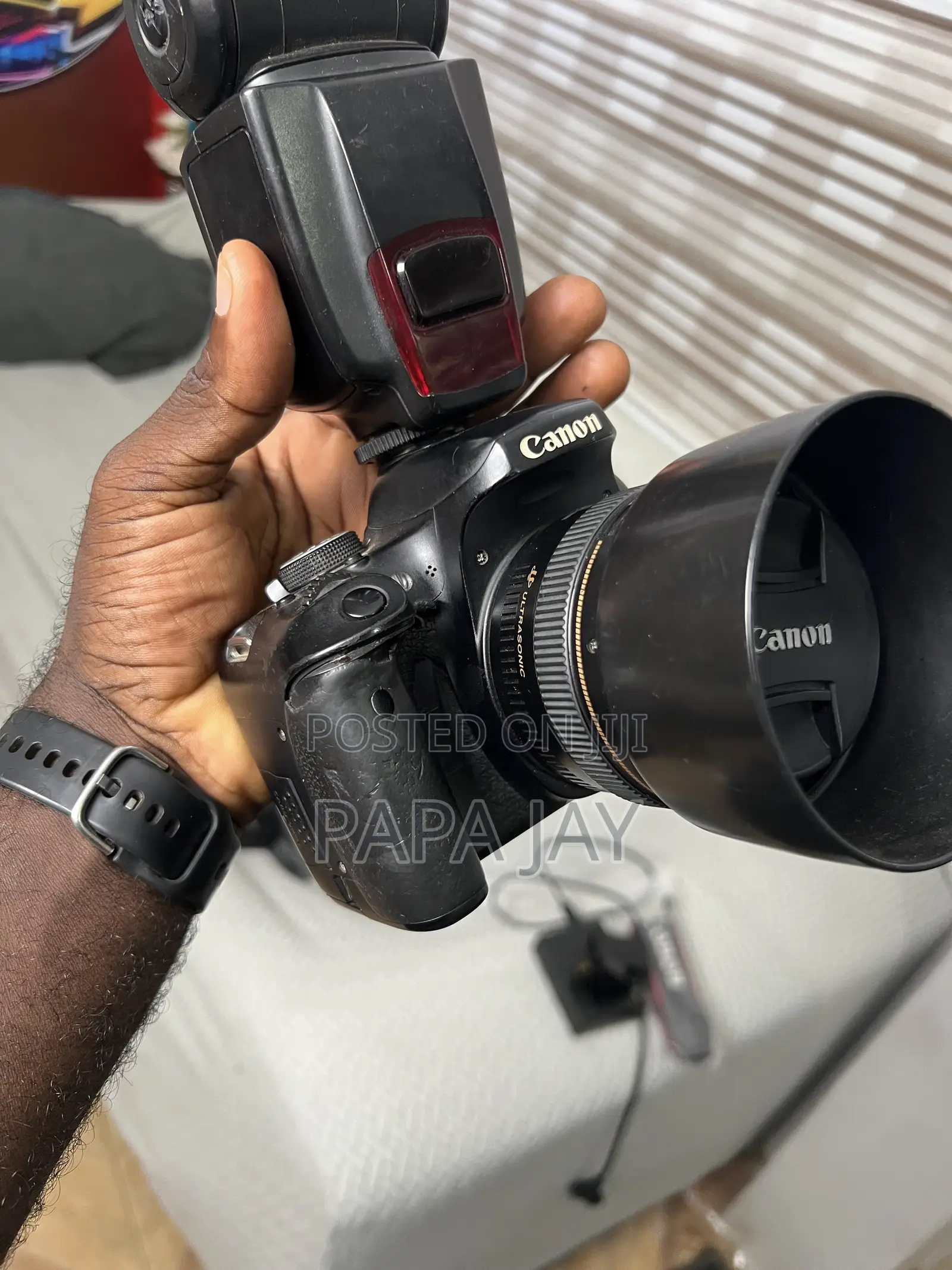 Canon 750d With 50mm F1.4 Plus Free Flash