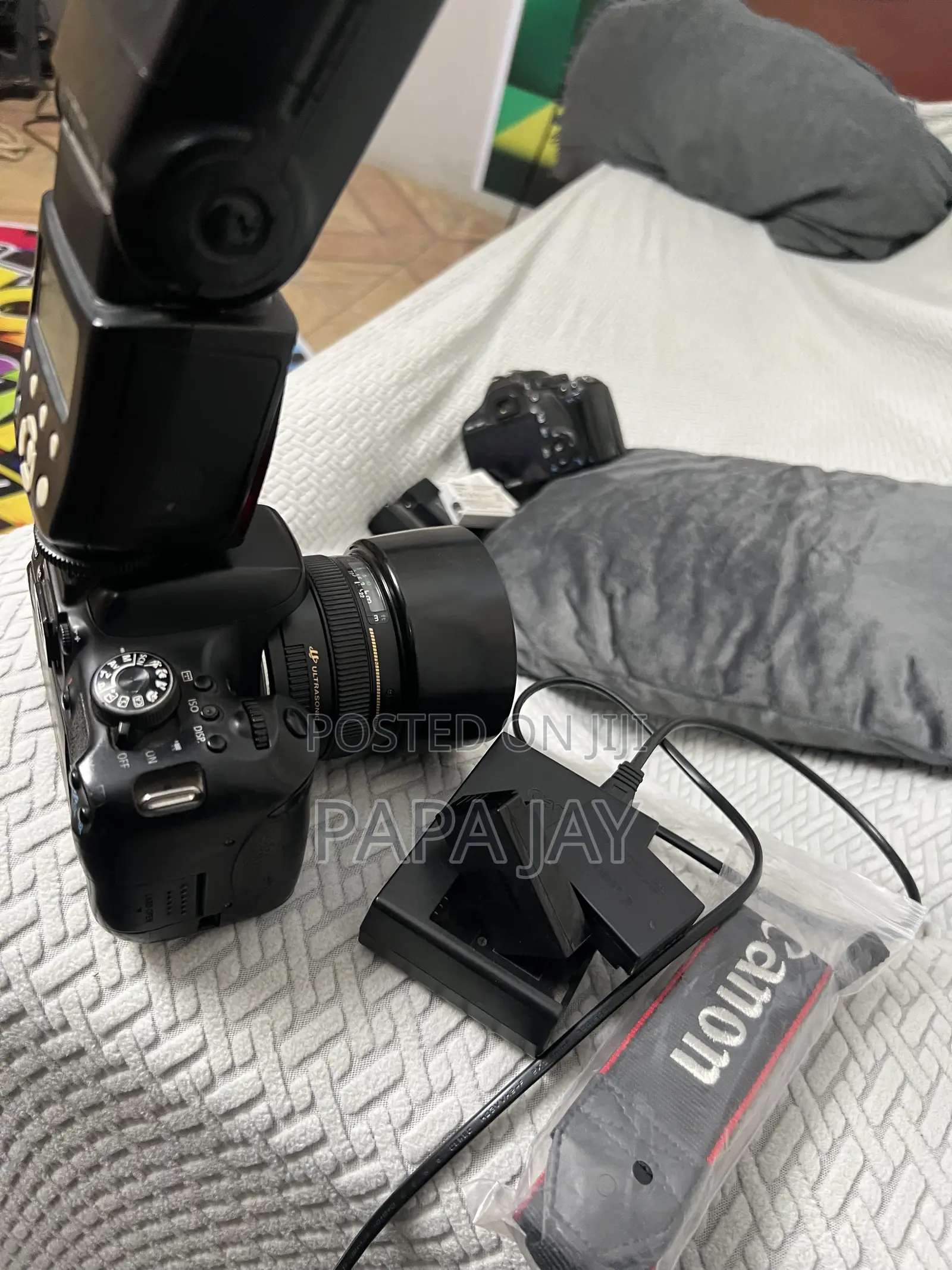 Canon 750d With 50mm F1.4 Plus Free Flash